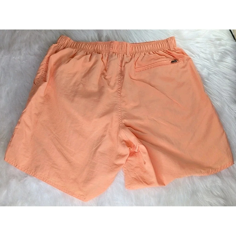 AFCO Men's Lined Swim‎ Shorts Size Large NWT Orange